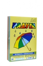 Бумага офисная цветная Радуга 500 л. 80 г/м2